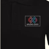 Bold Move Polo T-shirt with Embroidered Logo