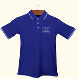 Men's Tipped Elegance Polo T-shirt with Embroidered Logo