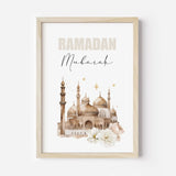 Ramadan Mubarak Wall Art Frame