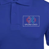 Bold Move Polo T-shirt with Embroidered Logo