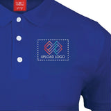 Youth Vibe Polo T-shirt with Embroidered Logo