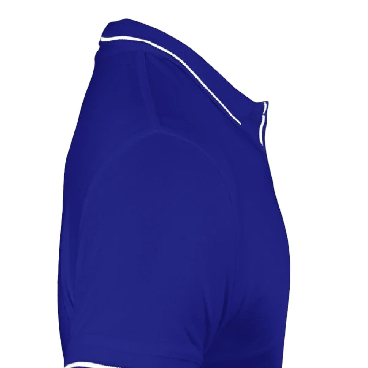 Women's Tipped Elegance Polo T-shirt with Embroidered Logo