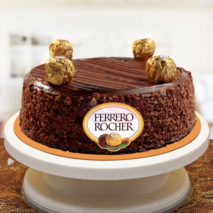 Ferrero Rocher Cake