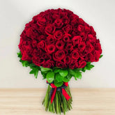 Enigmatic Love Red Roses Bouquet