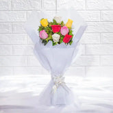 Elegant Mix Roses Bouquet