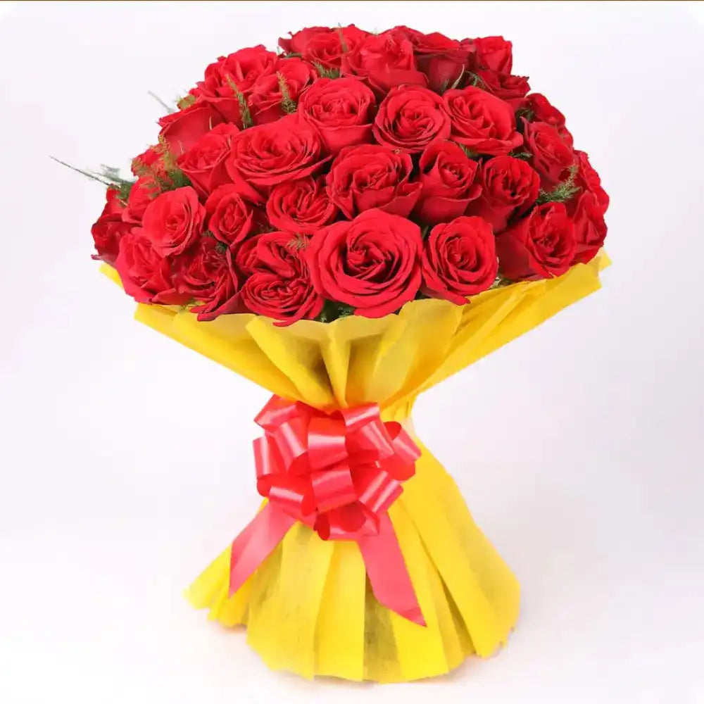 Passionate Bond Red Roses Bouquet