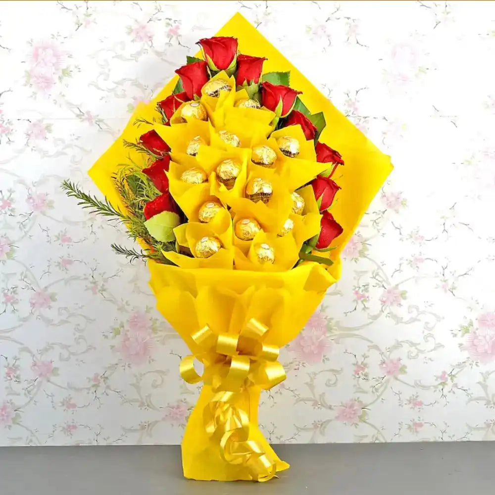 Color of Happiness Chocolate Bouquet