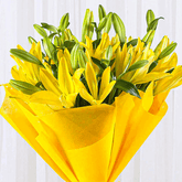 Lovely Asiatic Lilies Bunch