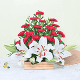 Assortment Of Carnations and Lilies