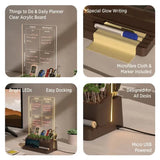 Light-Up Desk Organizer & Planner by Task Master