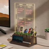Light-Up Desk Organizer & Planner by Task Master