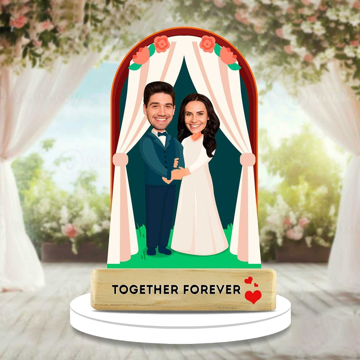 Together Forever Caricature
