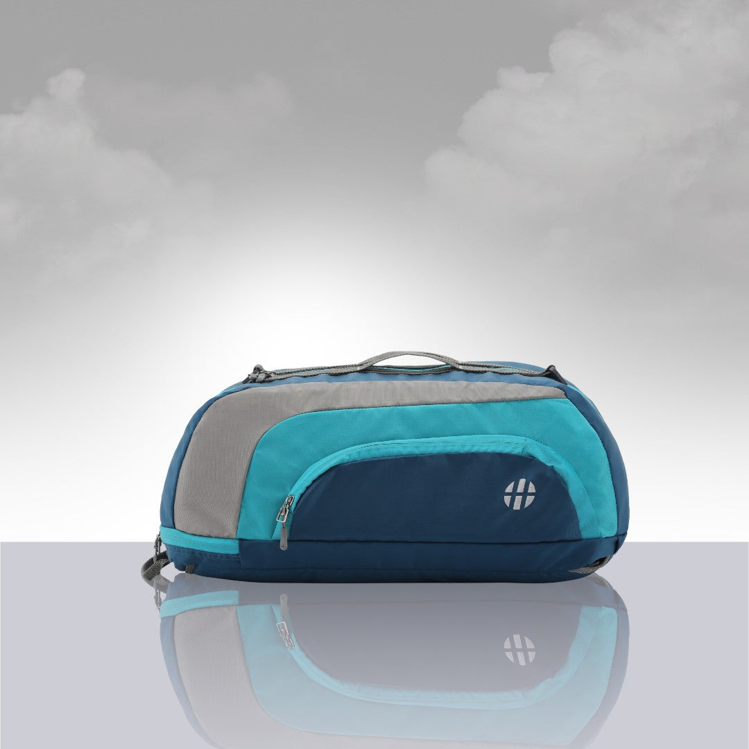 Jake Convertible (3-in-1) Gym Duffel/Sports Bag with Shoe Compartment (31 Ltrs)