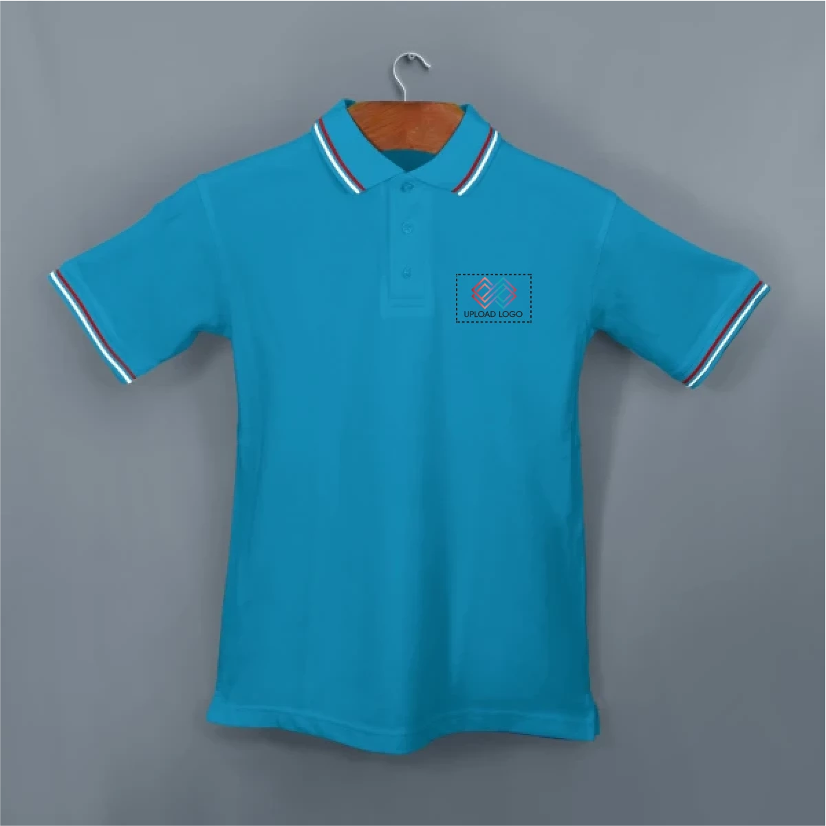 Royal Fusion Polo T-shirt with Embroidered Logo