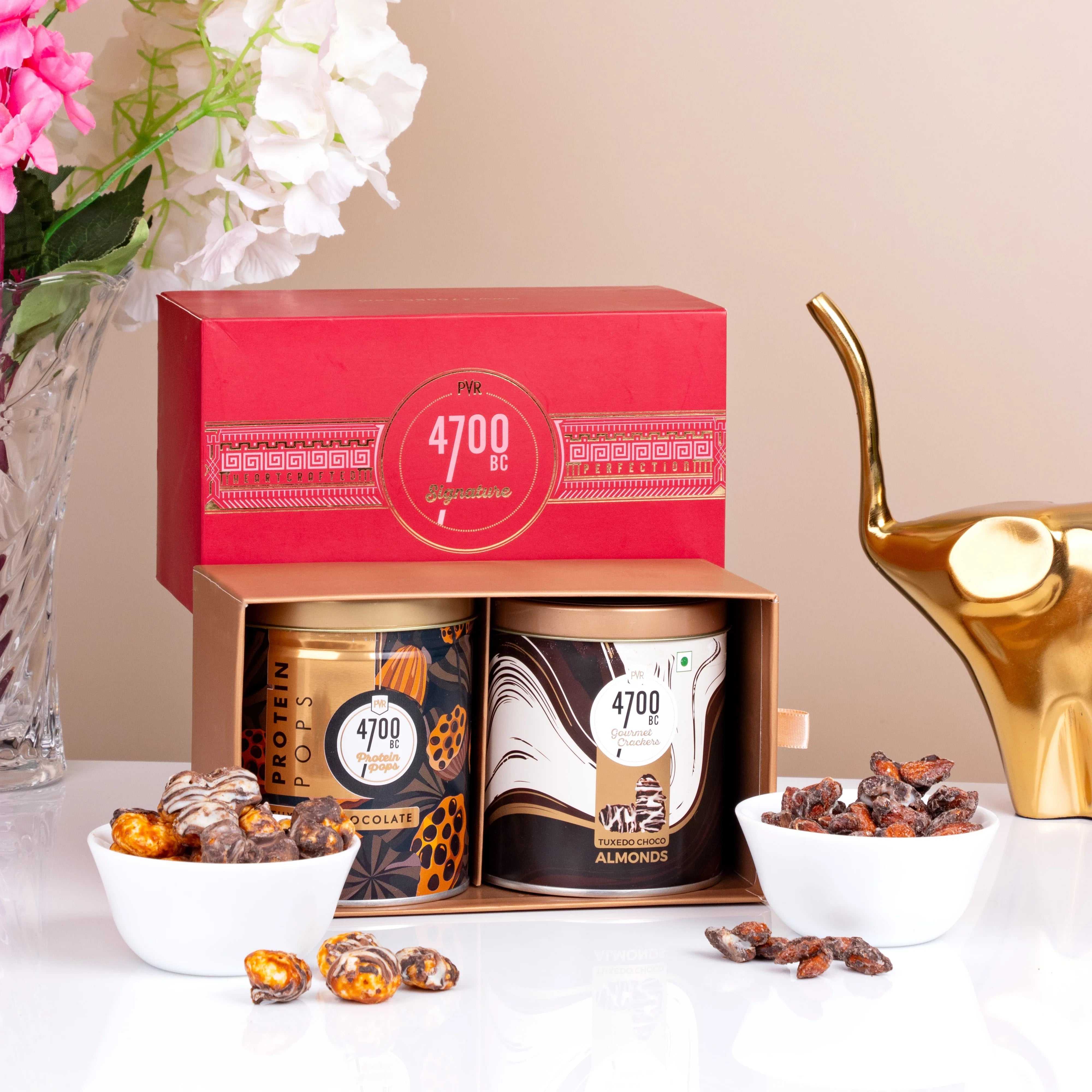 4700 BC Tuxedo Chocolate Duo Gourmet Popcorn