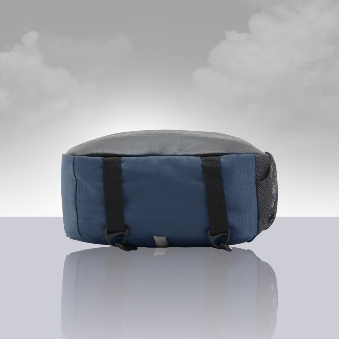 Twin Reversible (2-in-1) 14 inch Laptop Backpacks for Men and Women (Black, 16 Ltrs)