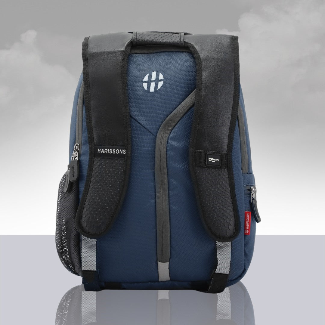 Twin Reversible (2-in-1) 14 inch Laptop Backpacks for Men and Women (Black, 16 Ltrs)