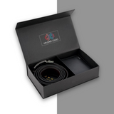 Bi-Fold Wallet With Reversible Belt Black