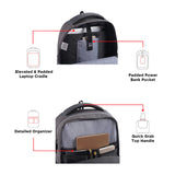 Volt 15.6 inch Office Laptop Backpacks (24 Ltrs)