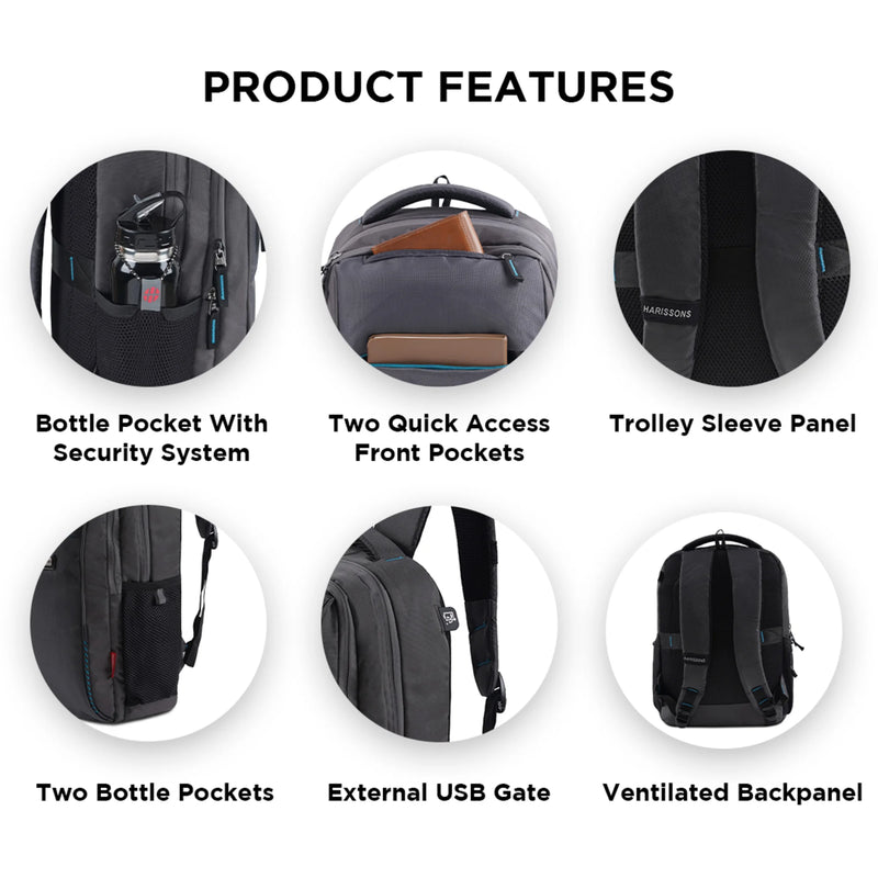 Volt 15.6 inch Office Laptop Backpacks (24 Ltrs)