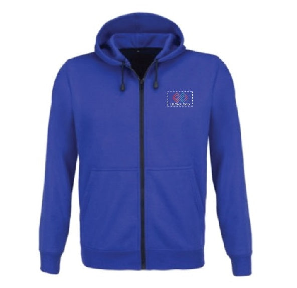 Royal Comfort Hoodie with Embroidered logo