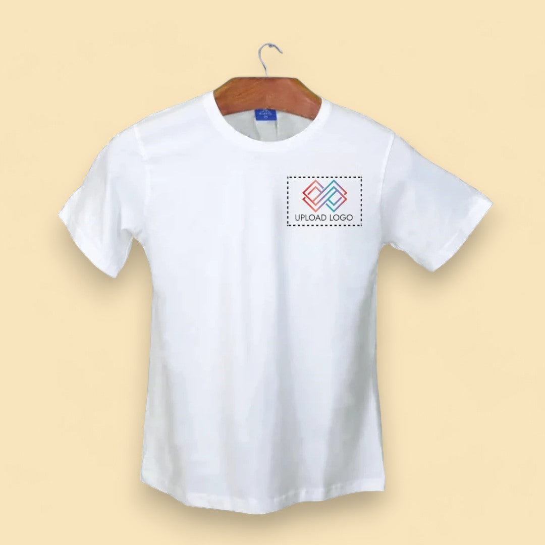 Classic Cotton Round Neck T-shirt with Logo