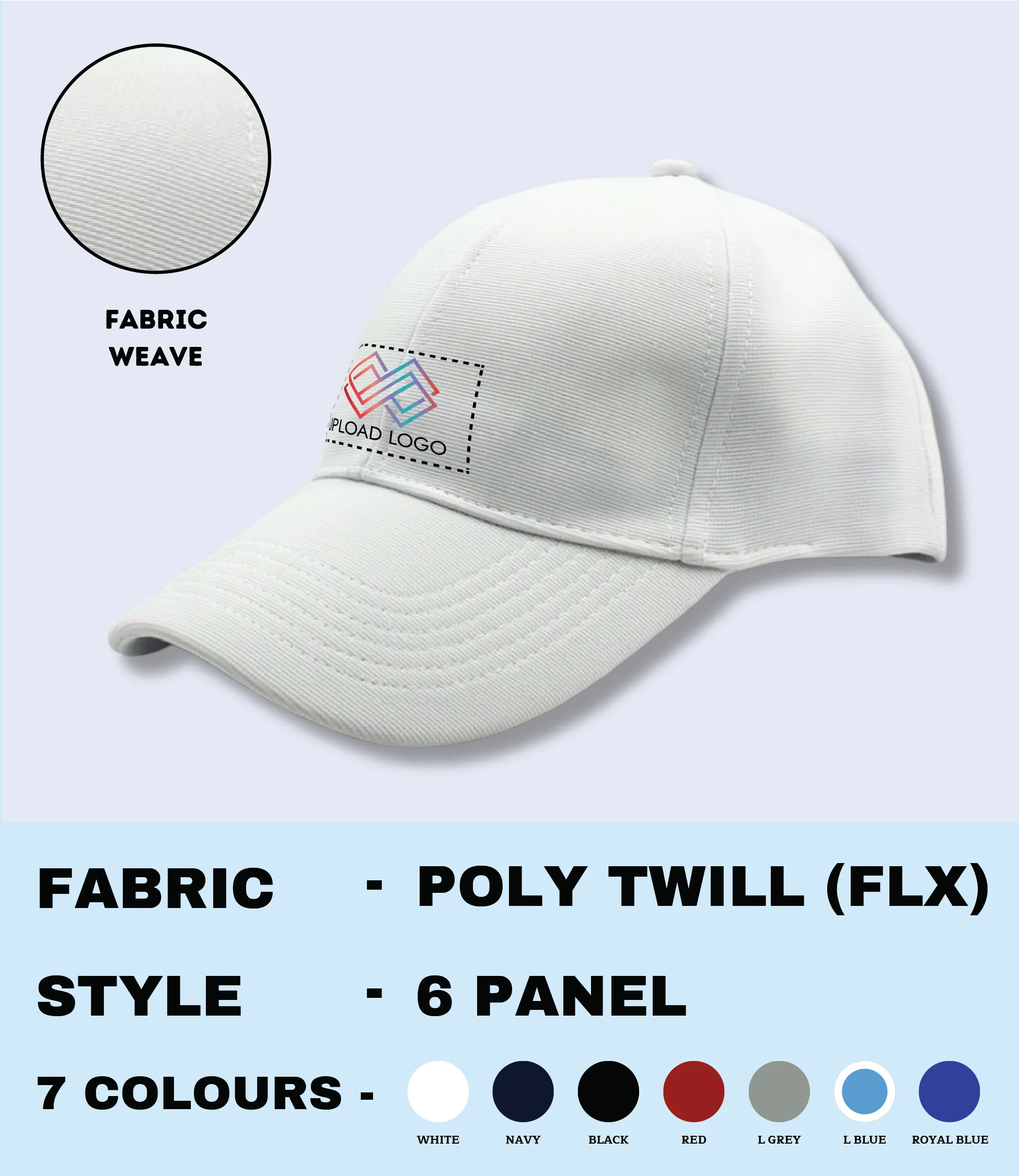Baseball Cap with embroidered logo