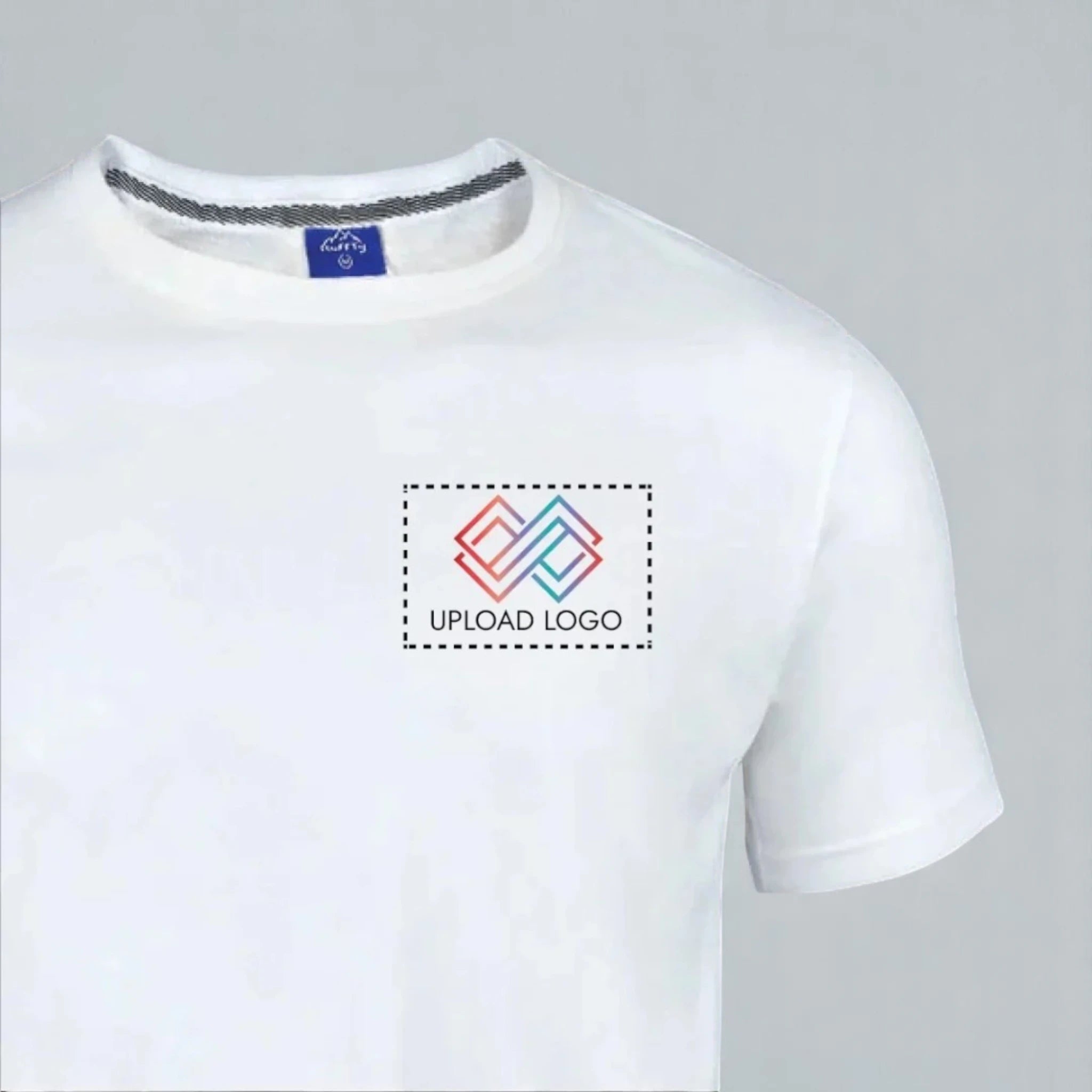Classic Cotton Round Neck T-shirt with Logo