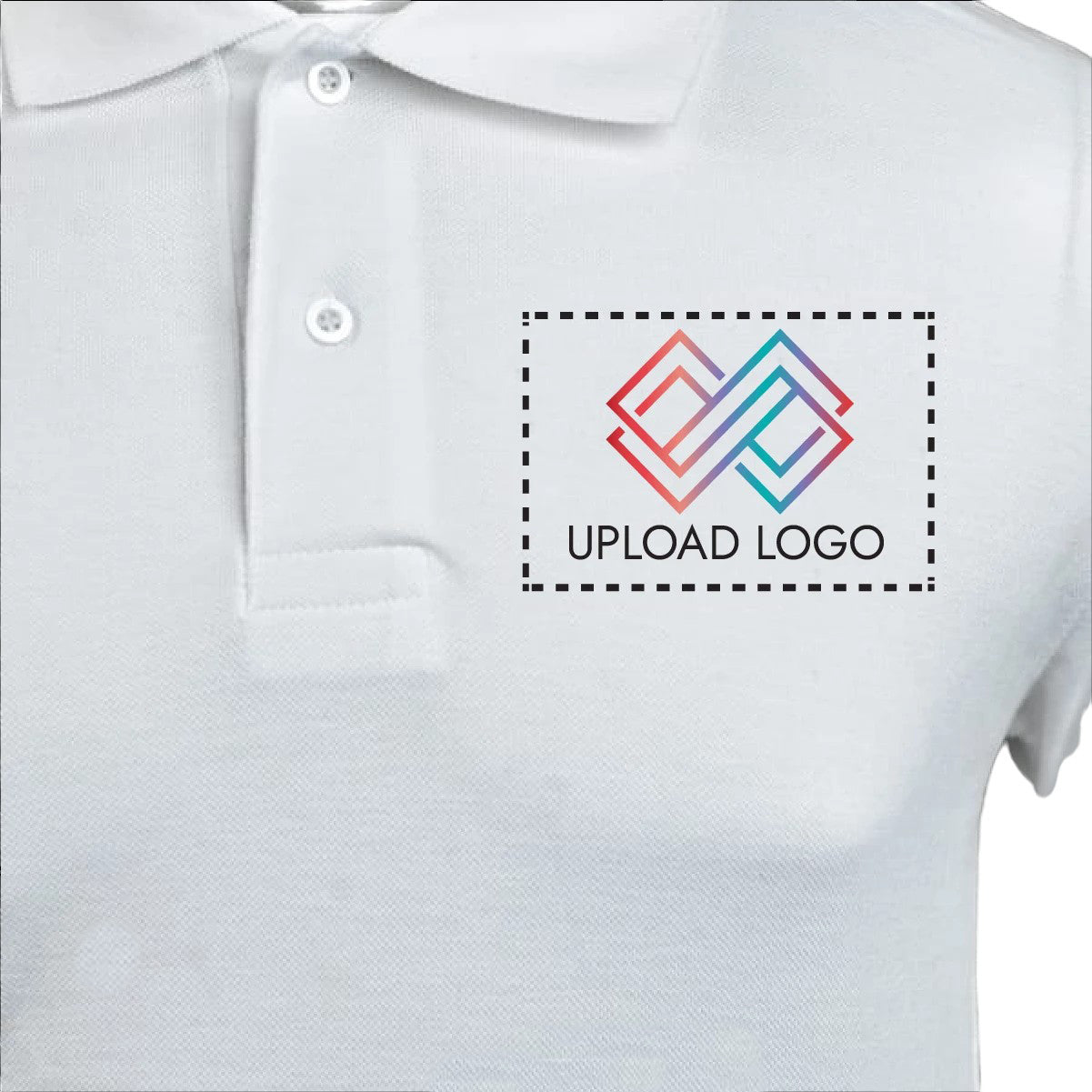 Bold Move Polo T-shirt with Embroidered Logo