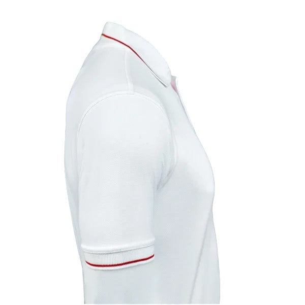 Men's Tipped Elegance Polo T-shirt with Embroidered Logo