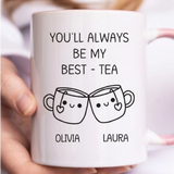 Personalized Best-Tea Friends Mug