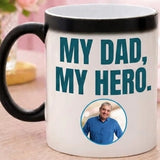 Personalized My Dad Hero Magic Mug