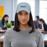 Baseball Cap with embroidered logo Light Blue