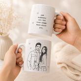 couple holding mug custom-couple-line-art-mug-premium-personalized-couple-mugs