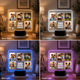 Personalized Dad Brings Smiles LED Photo Lamp