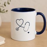 Stethoscope Heart Coffee Mug