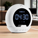 Ellipse Digital Clock with Bluetooth Speaker