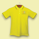 Men's Tipped Elegance Polo T-shirt with Embroidered Logo