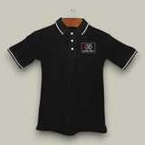 Men's Tipped Elegance Polo T-shirt with Embroidered Logo