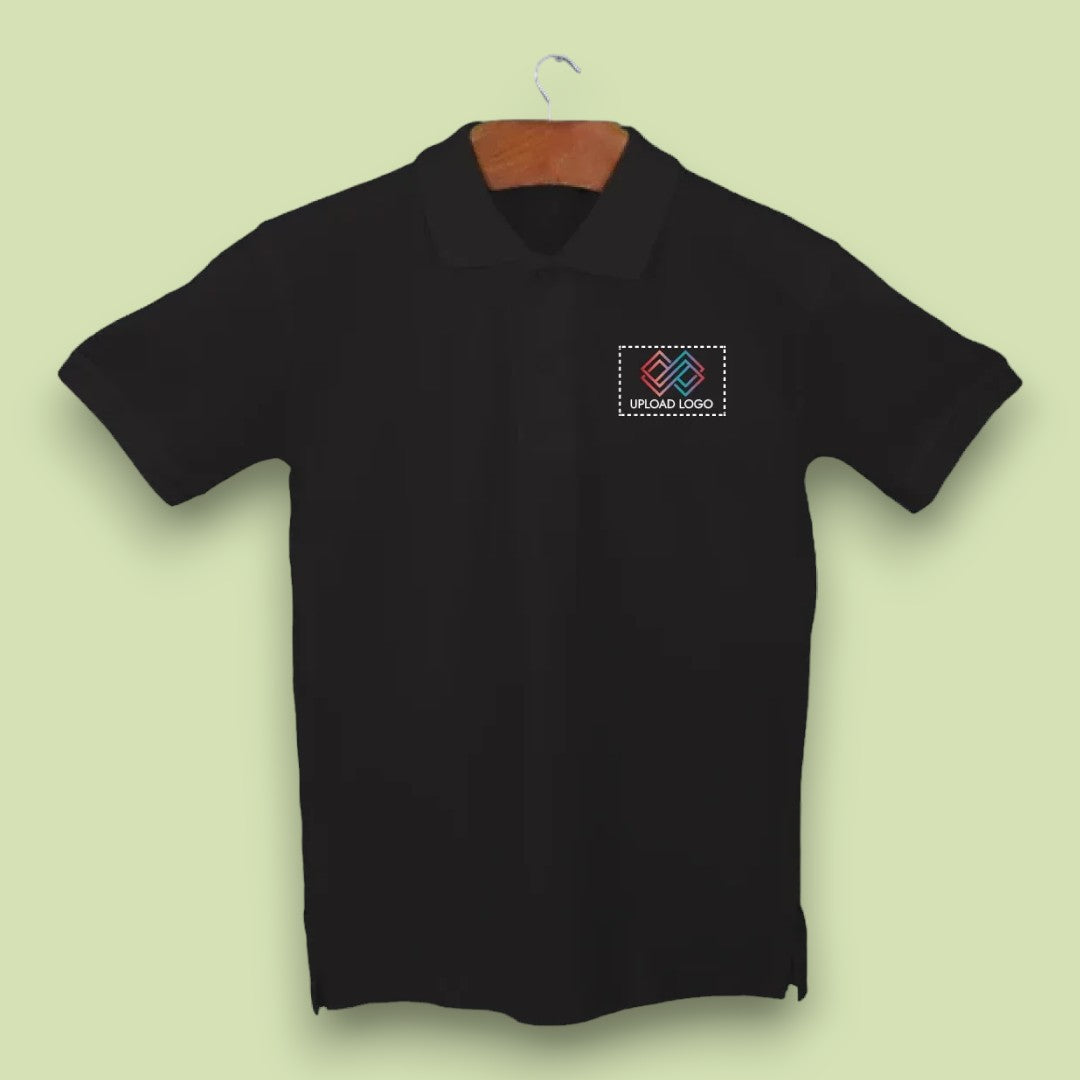 Bold Move Polo T-shirt with Embroidered Logo