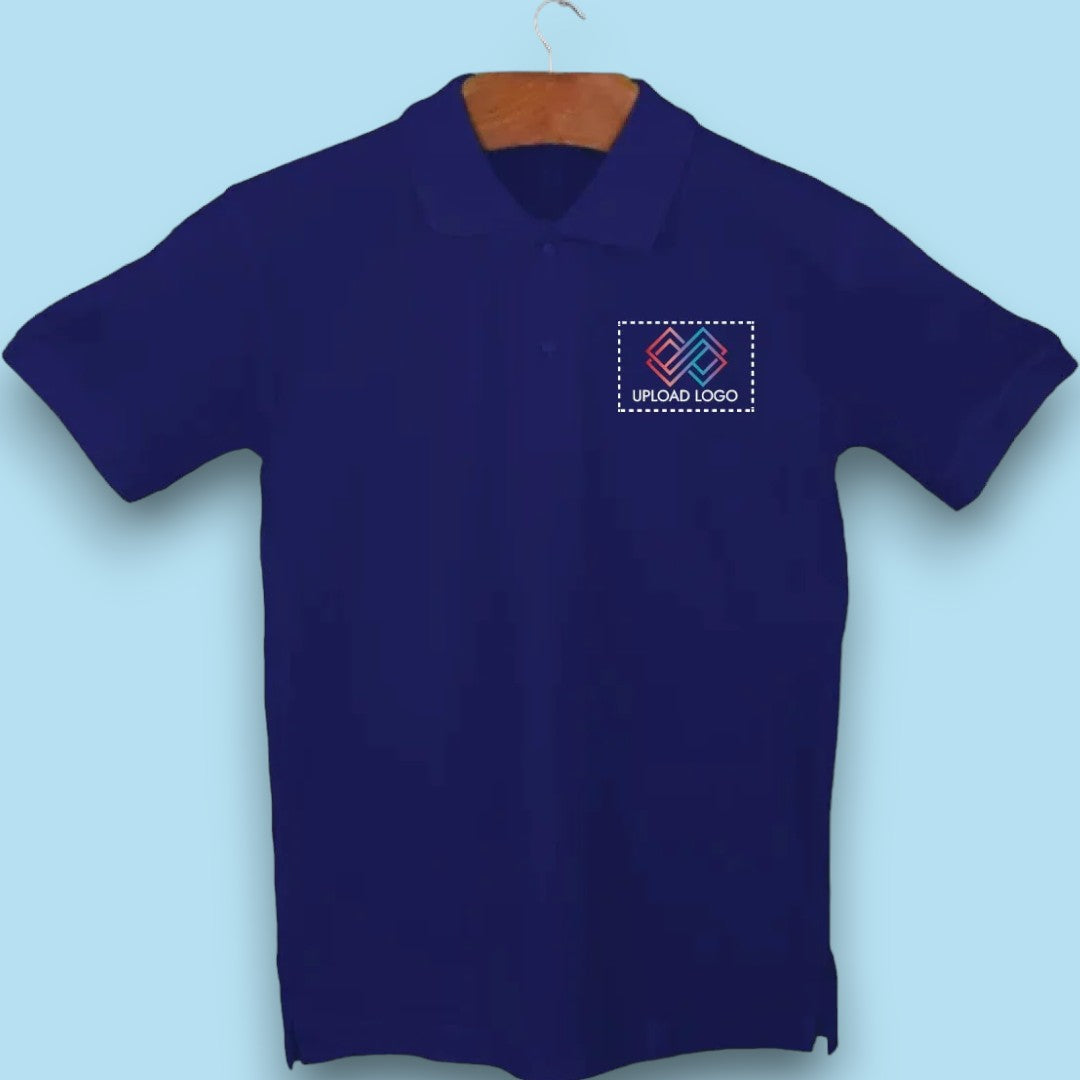 Bold Move Polo T-shirt with Embroidered Logo