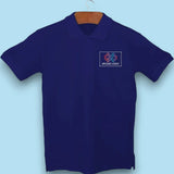 Bold Move Polo T-shirt with Embroidered Logo