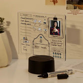 Personalized Daily Planner LED Lamp