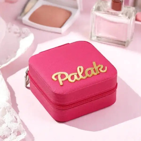 Personalized Mini Jewellery Organizer Box