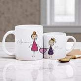 Bond of Love – Mother Daughter Mug Set (2pcs)