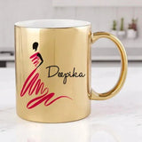 Gold and Glam – Personalized Diva Mug
