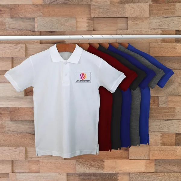 Bold Move Polo T-shirt with Embroidered Logo