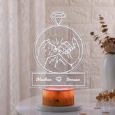 Forever Personalized LED Lamp