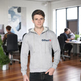 Royal Comfort Hoodie with Embroidered logo Melange Grey