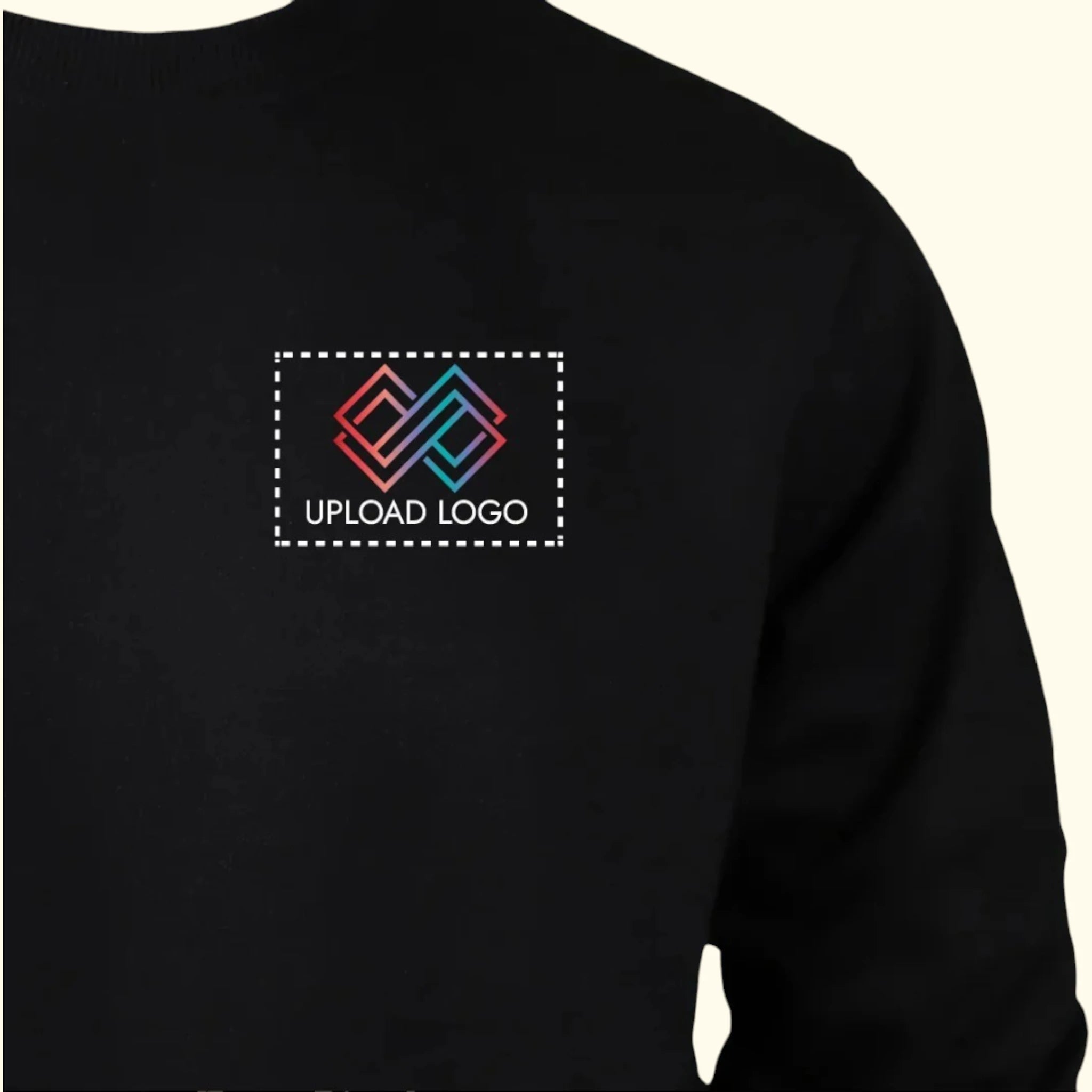 Stylish Crewneck Sweatshirt with embroidered logo
